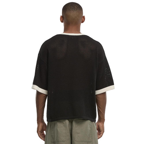 Karl Kani Ανδρική κοντομάνικη μπλούζα Cursive Varsity Crochet Boxy T-Shirt